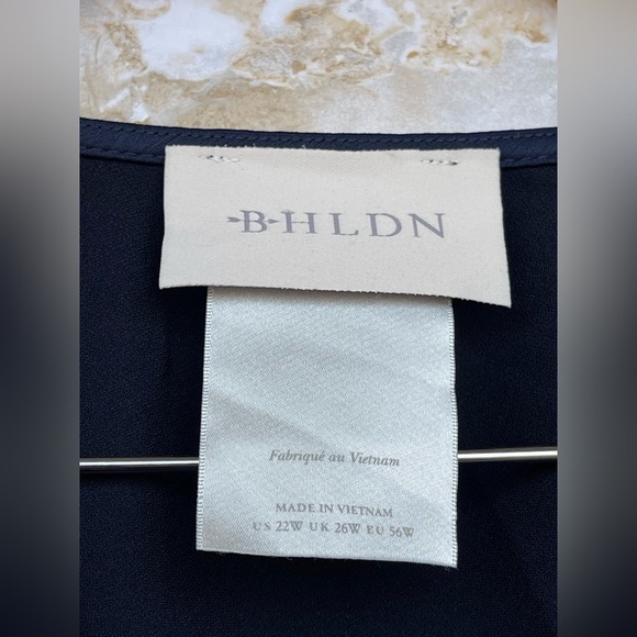 Anthropologie BHLDN Amelia Deep-V Satin Maxi Dress size 22 W - Picture 7 of 15